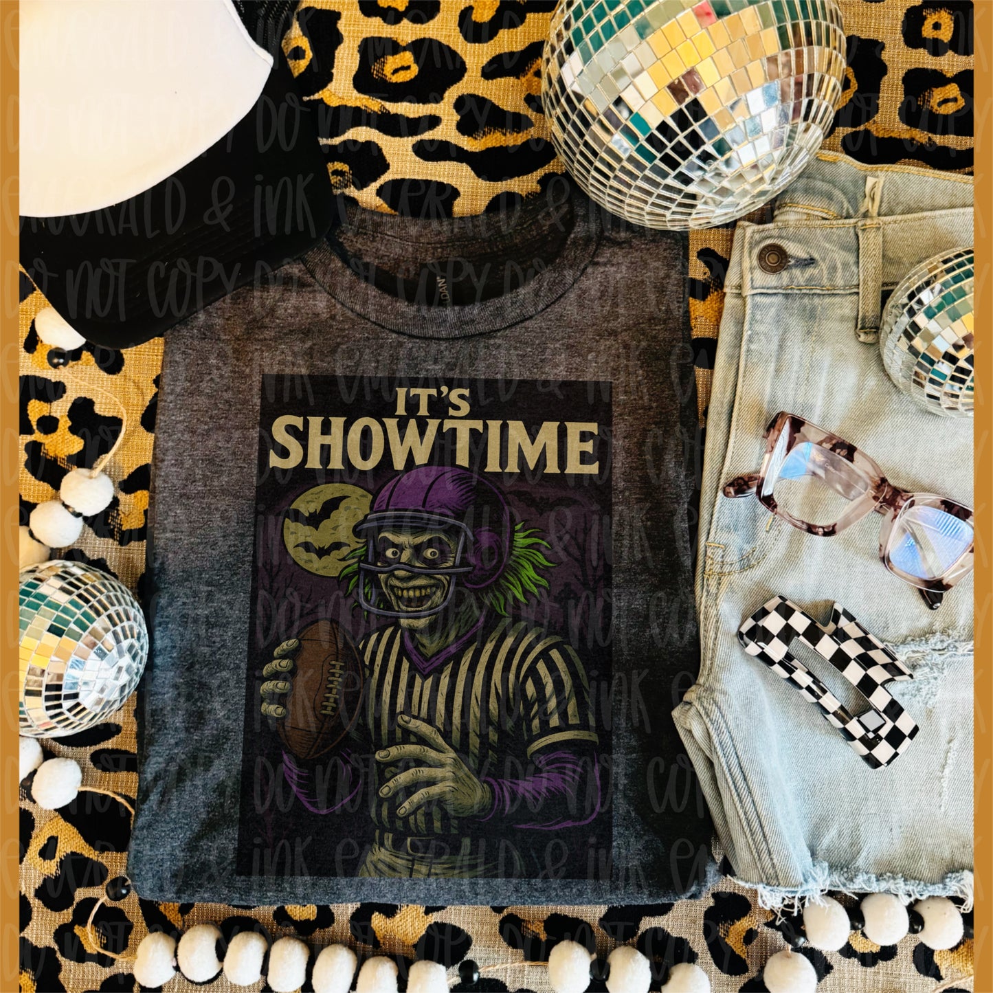 Horror Football Showtime - PNG File