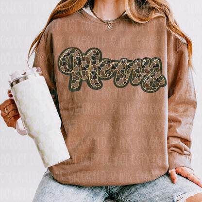 Merry Camo PNG - Digital Download