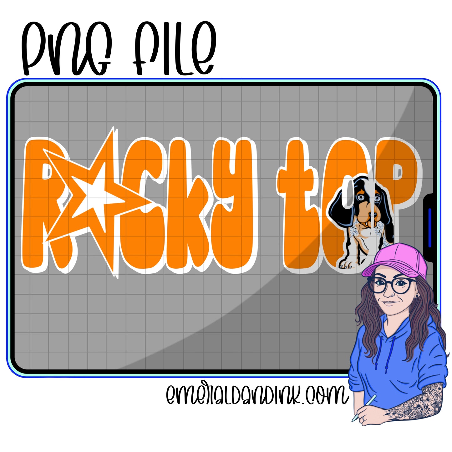 Collegiate Slogan #1 PNG Digital Download