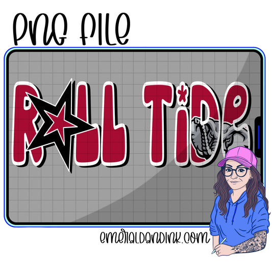 Collegiate Slogan #4 PNG Digital Download