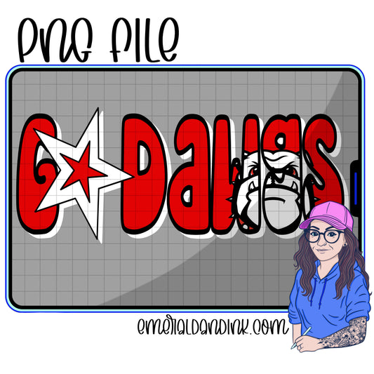 Collegiate Slogan #5 PNG Digital Download