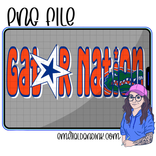 Collegiate Slogan #6 PNG Digital Download