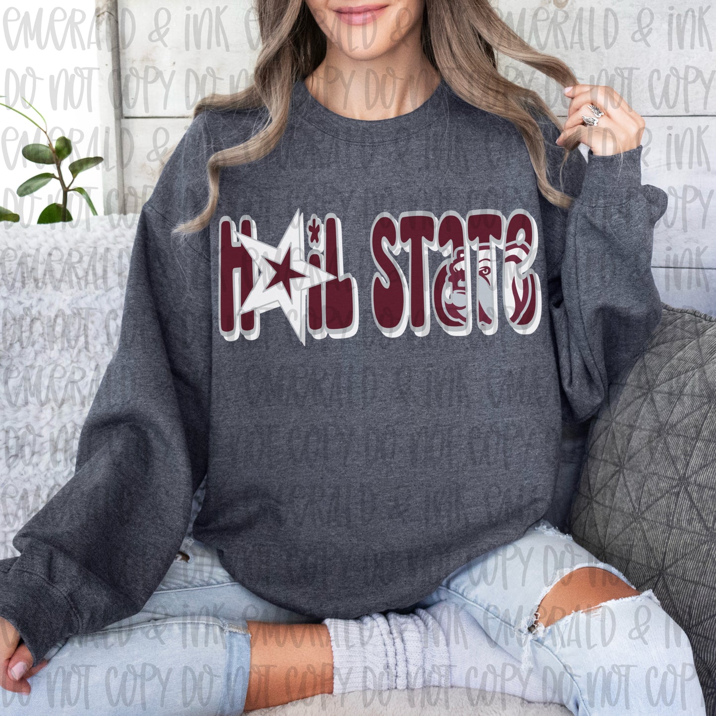 Collegiate Slogan #7 PNG Digital Download