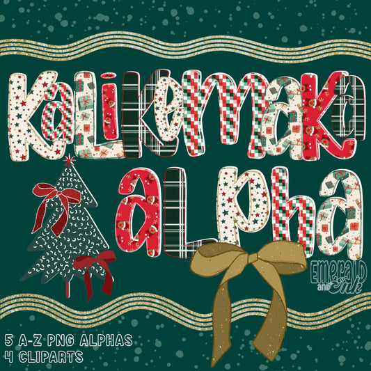 Kalikemaka Alpha Set - PNG Digital Download