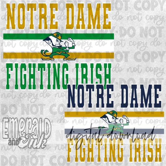 Notre Dame - 2 Digital Downloads