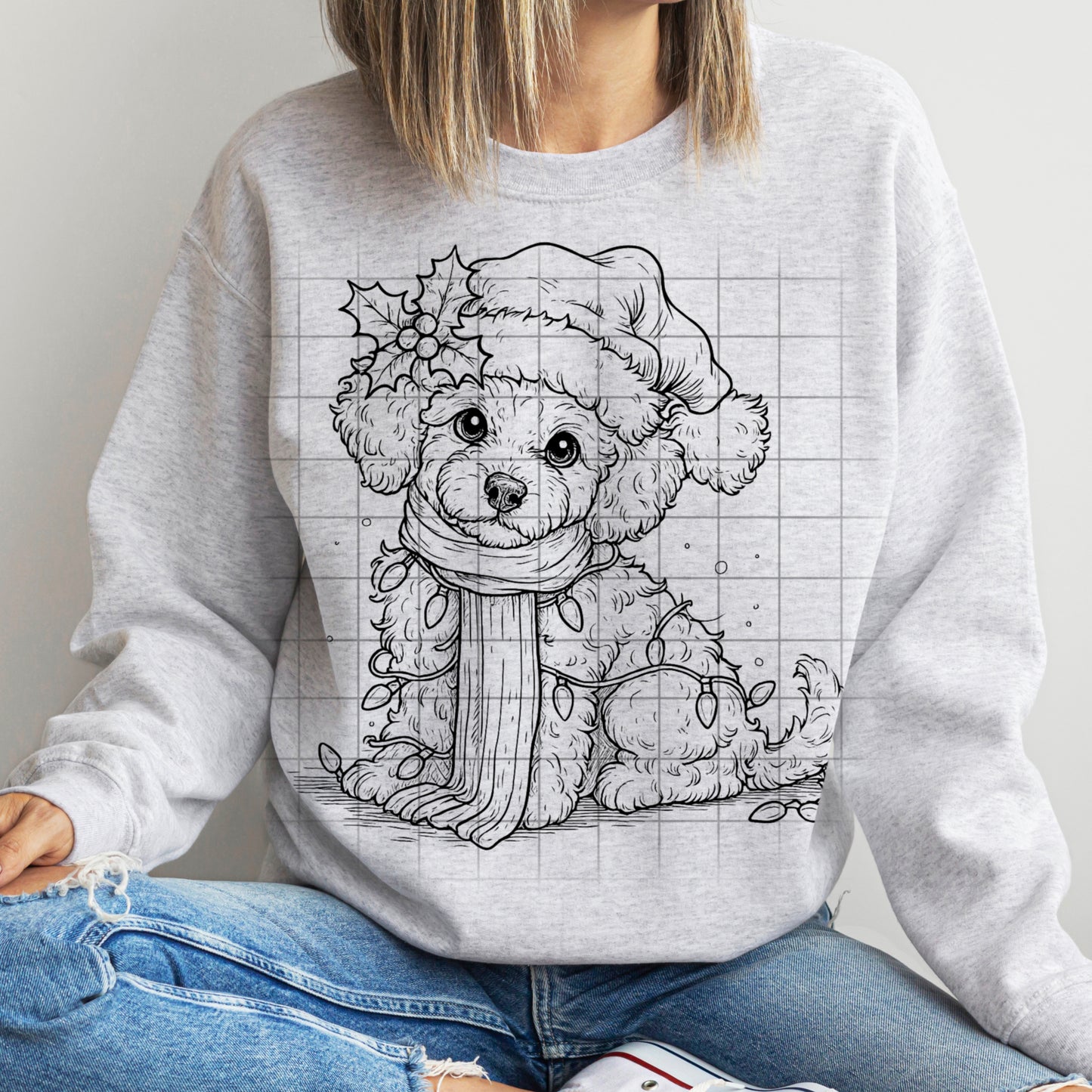 Christmas Puppy #2 PNG Download