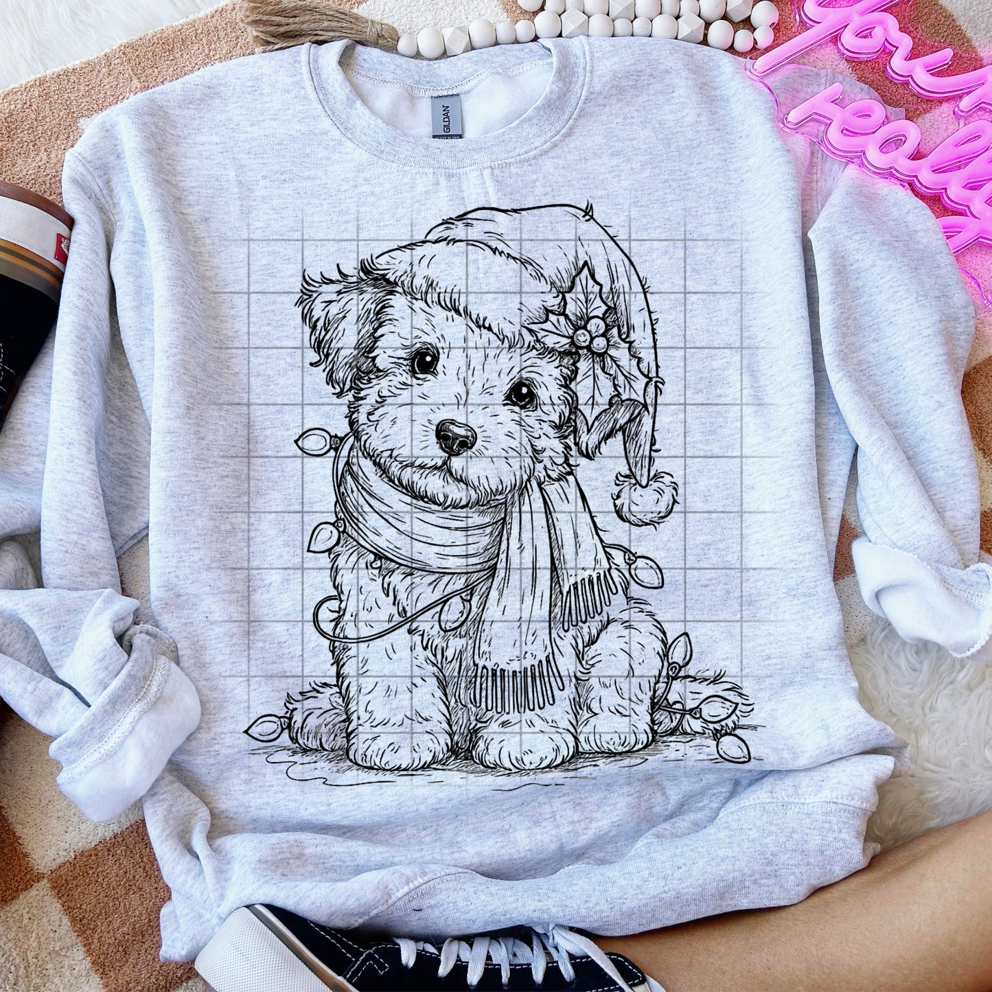 Christmas Puppy #1 PNG Download