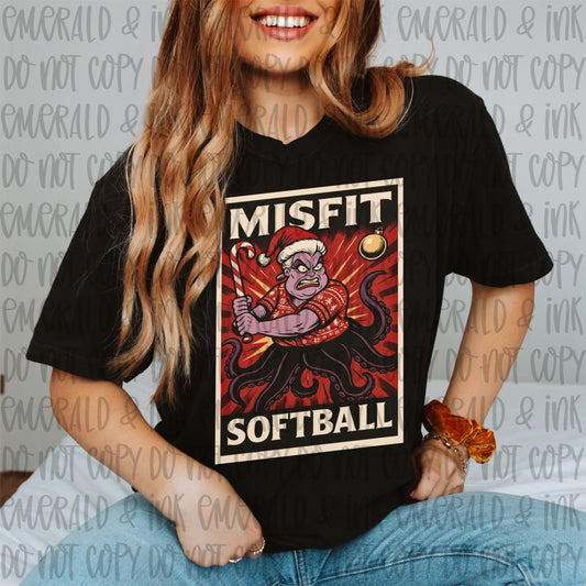 Misfit Softball Sea Witch PNG Download