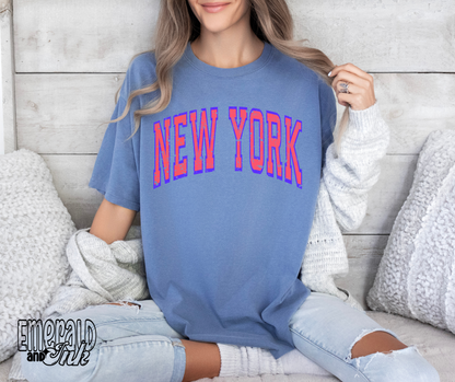 Varsity City - New York - DTF Transfer