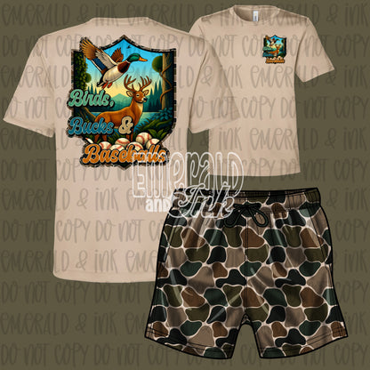Birds, Bucks & Baseballs Set