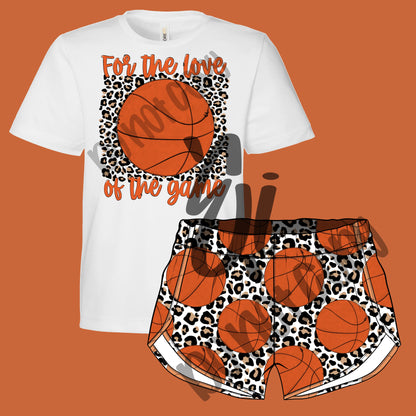For The Love of The Game Basketball Athletic Set