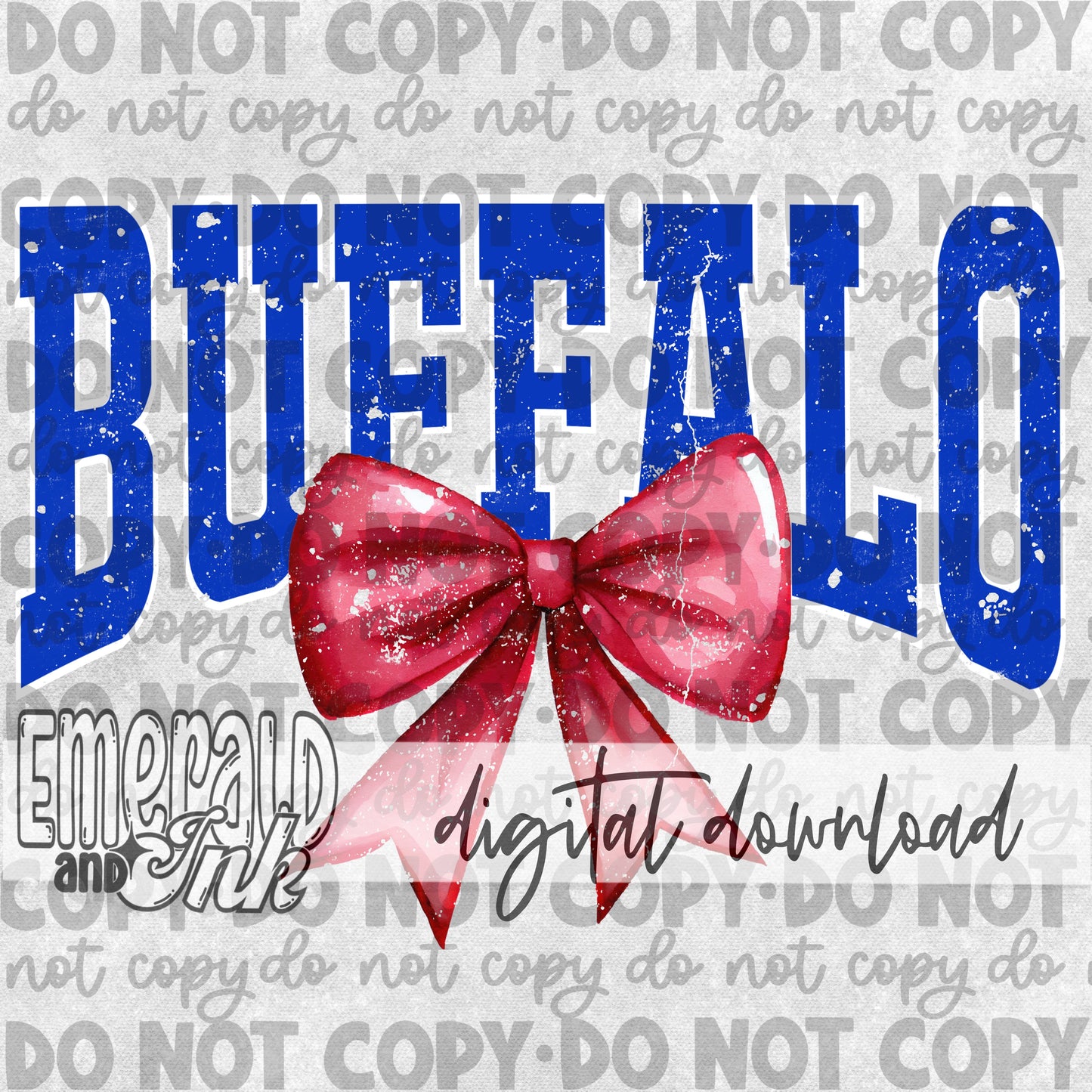 Buffalo Bow Coquette Digital Download