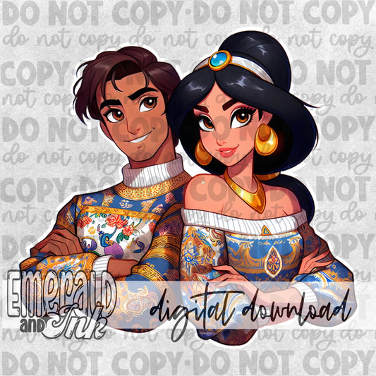 Boujee Kingdom - Arabian Night Couple - Digital Download