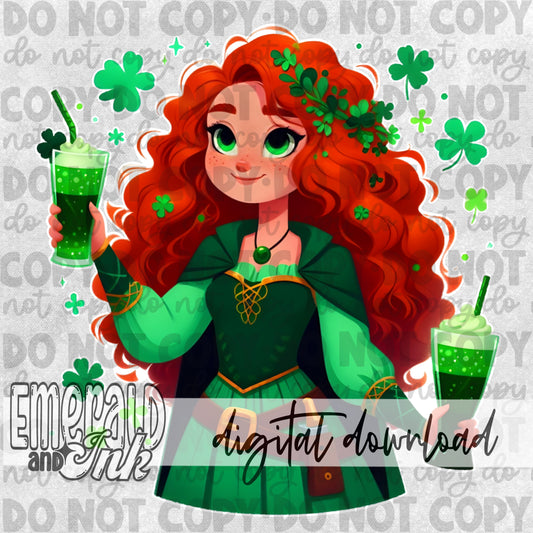 St Patricks Day Archery - DIGITAL Download