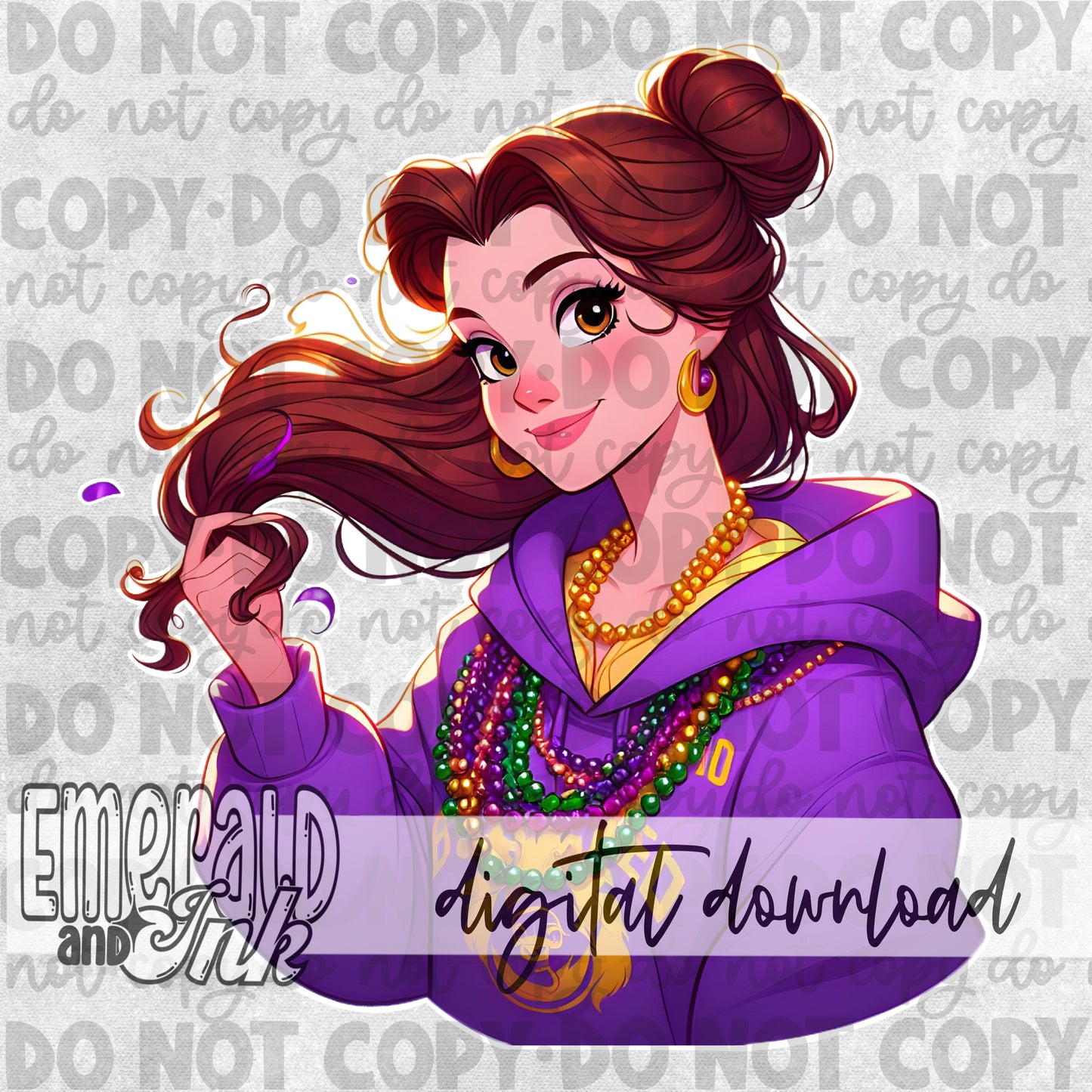 Mardi Gras Beauty - DIGITAL Download