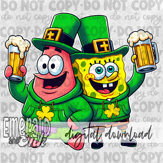 St Patricks Day SB & Star - DIGITAL Download