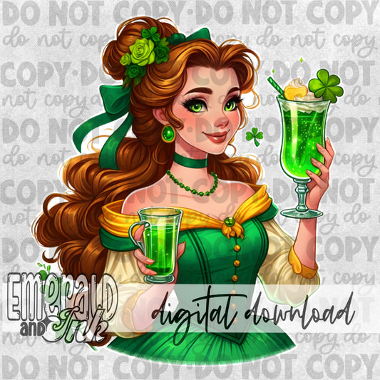 St Patricks Day Beauty 1 - DIGITAL Download