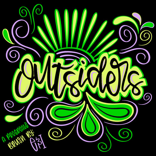 Outsiders - A Procreate Brush