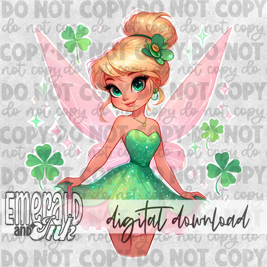 St Patricks Day Pixie - DIGITAL Download