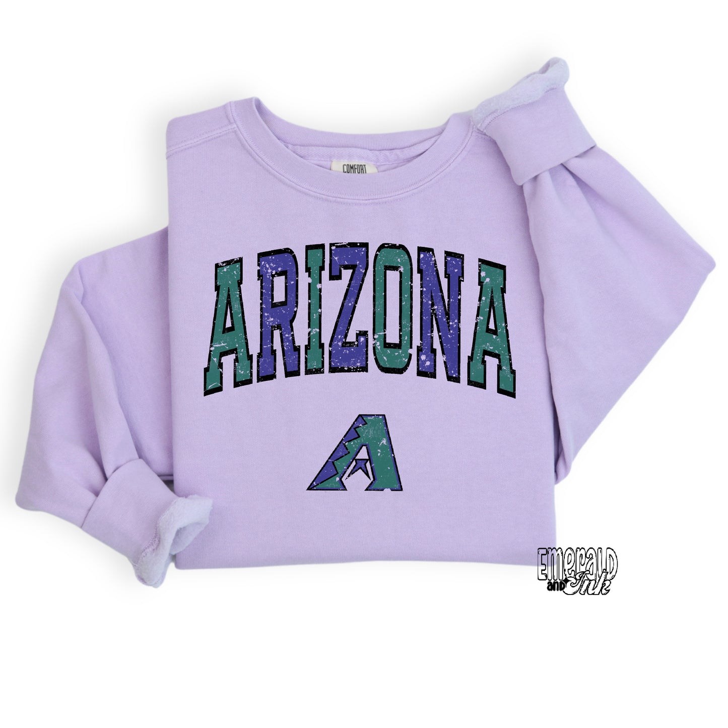 Arizona Baseball Multi Varsity Grunge - DTF Transfer