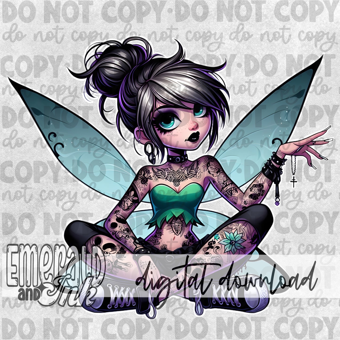 Tattoo Kingdom - Pixie 1 - DIGITAL Download