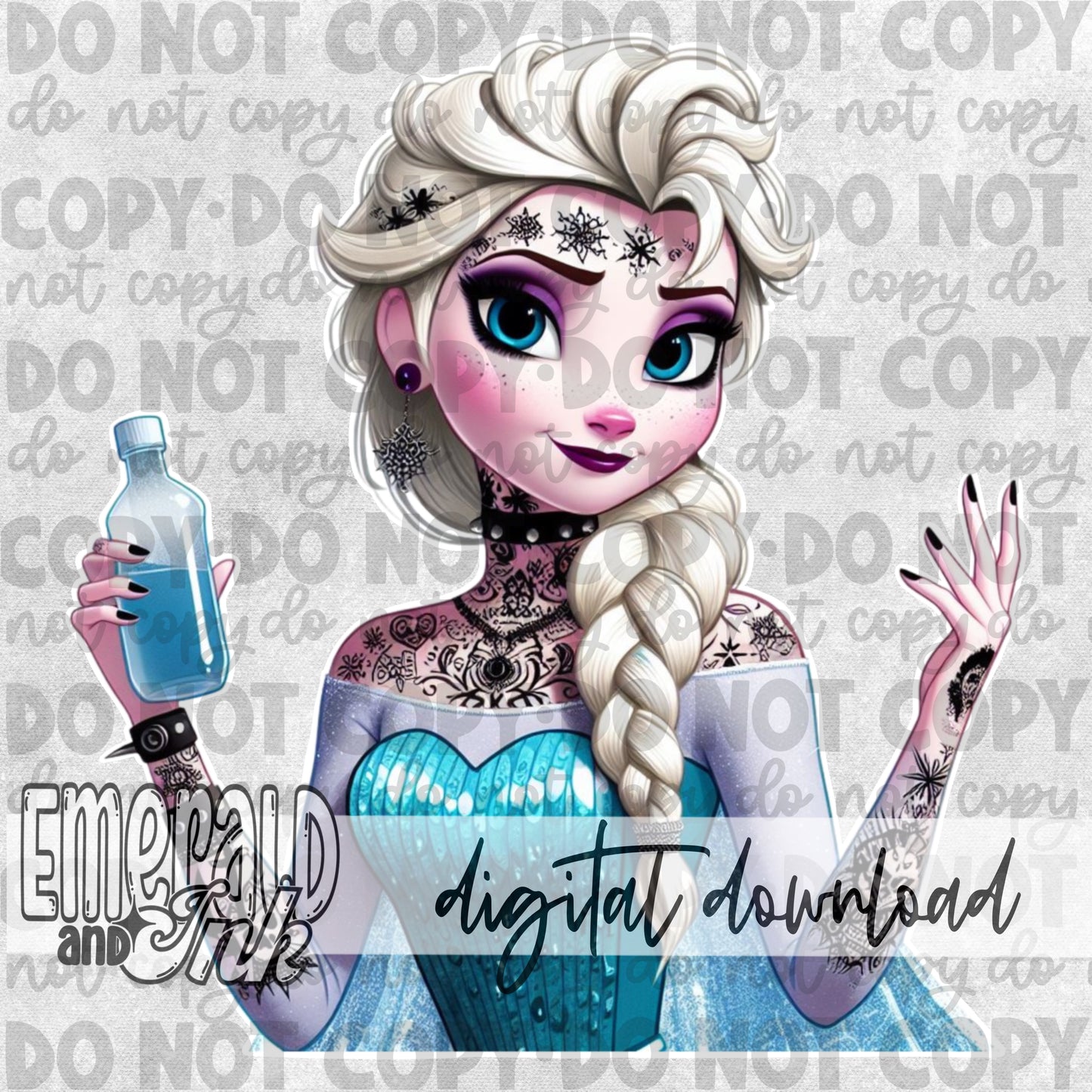 Tattoo Kingdom - Ice Queen 2 - DIGITAL Download