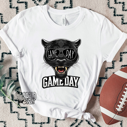 Game Day Black Panthers DTF Transfer