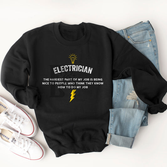 Electrician DTF Transfer