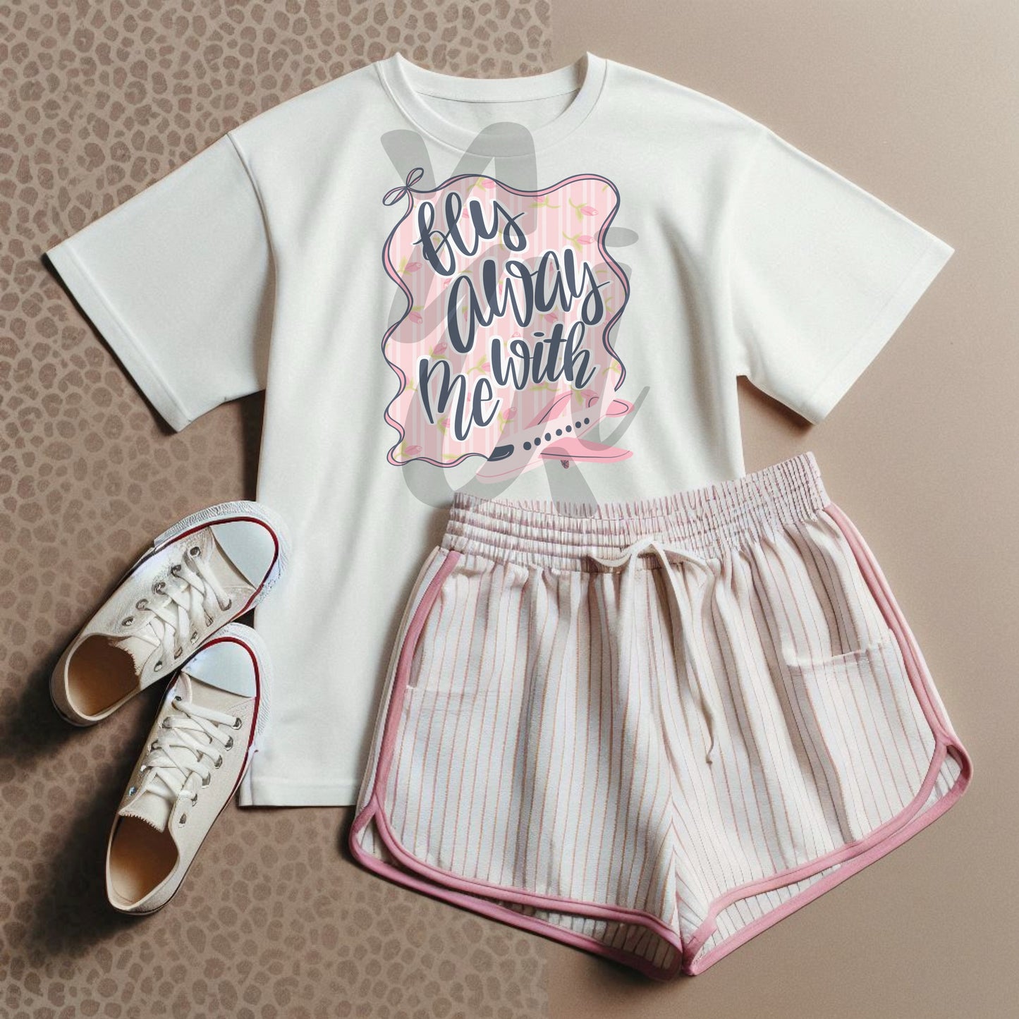 Fly Away With Me Cute Coquette - PNG Digital Download