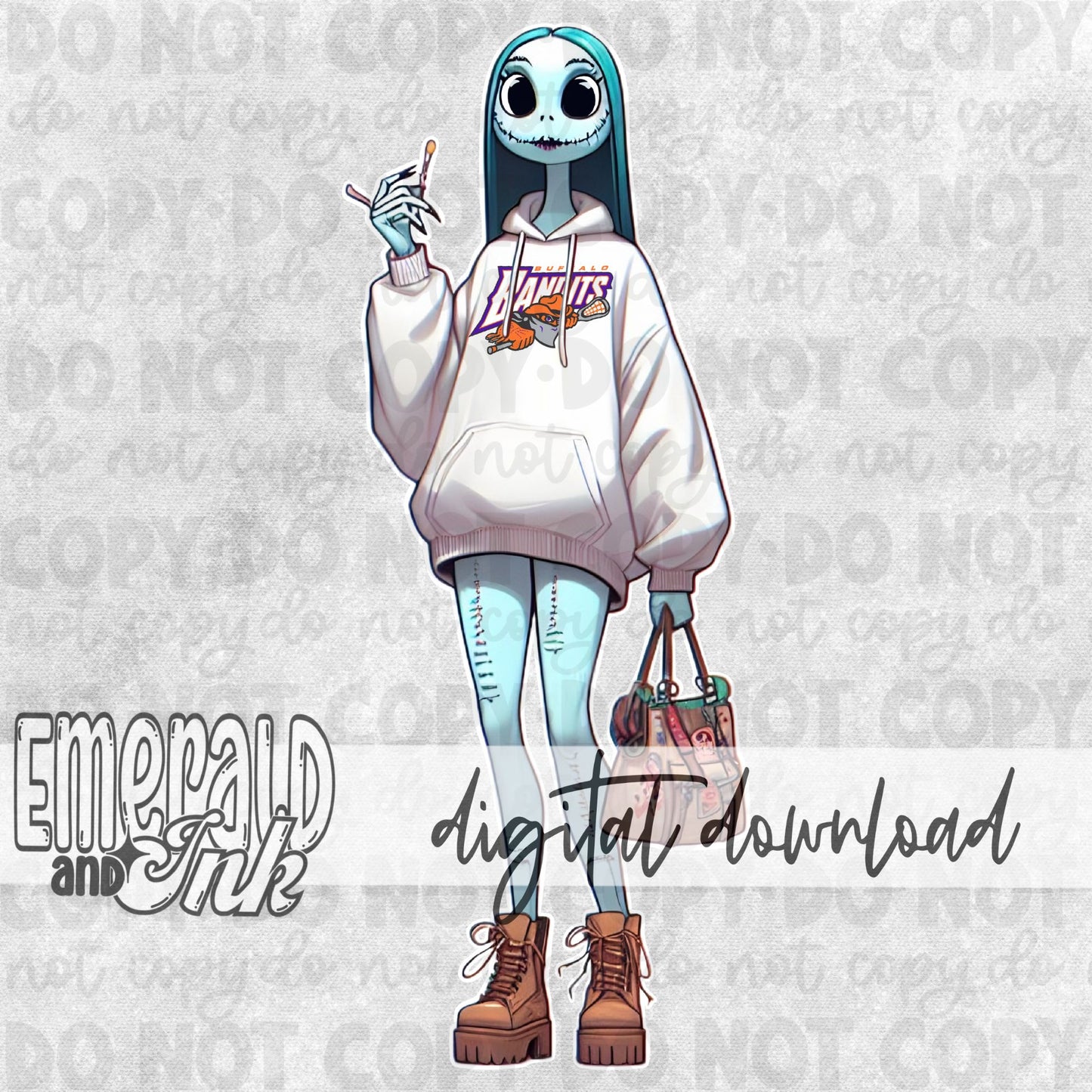 Blue Nightmare Girlfriend - Buffalo Lax - Digital Download