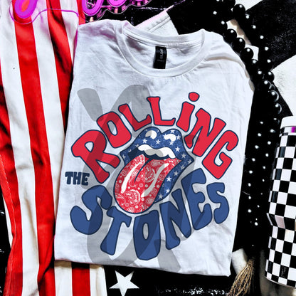 Patriotic Rock Music 4th of July - PNG Digital Download