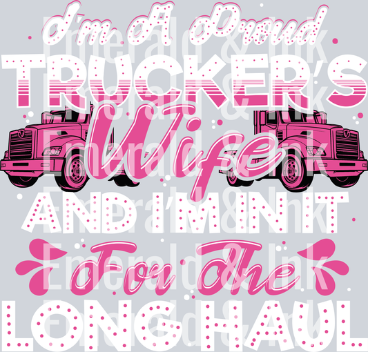 Truckers Wife DTF
