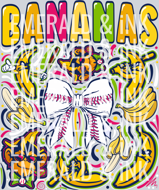 Bananas/Party Animals DTF