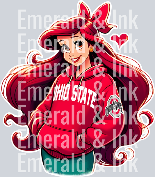 Ohio Mermaid DTF