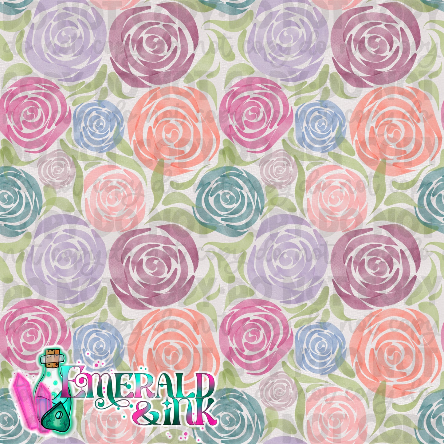 Springy Floral Seamless DIGITAL